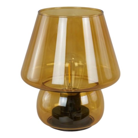 LAMPADA VETRO GIALLA H17